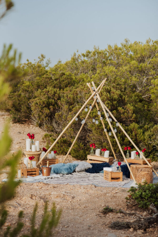 Naked Tipi Setting - Image 2